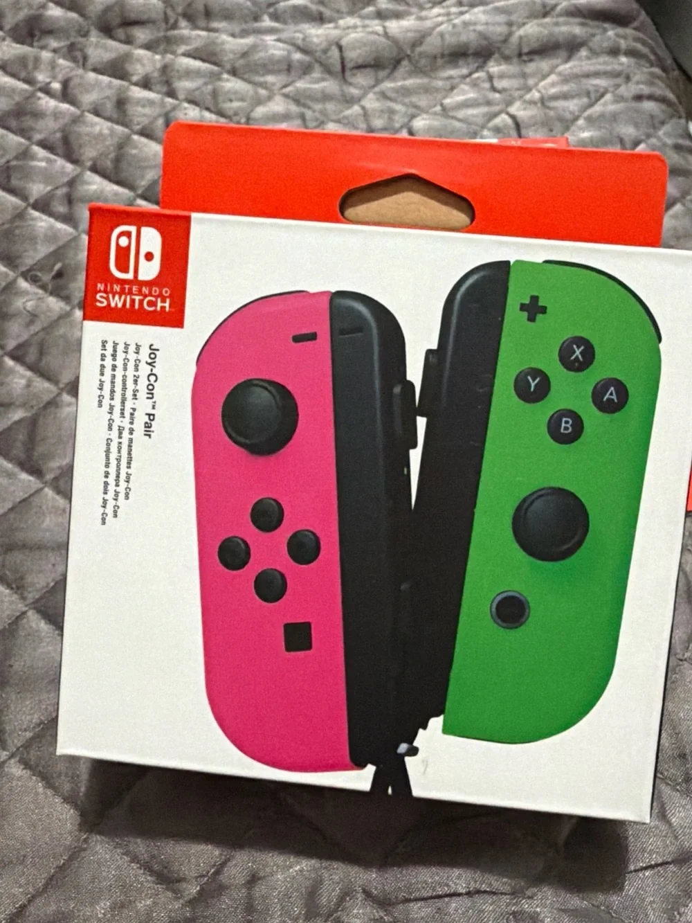Nintendo Switch Joy-Con Pair Neon Red and Neon green